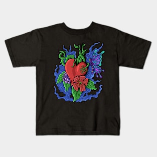 garden heart Kids T-Shirt